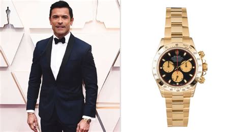 mark consuelos rolex|Watches at the Oscars Have Never Been Better .